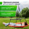 Качели уличные с воротами UNIX Kids 100 см Orange